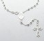 thumbnail 2 - 24" 4mm Polished Solid Rosary Rosario Chain Necklace Real 925 Sterling Silver 