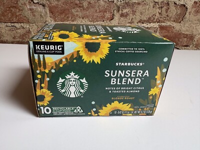 Starbucks Sunsera Blend Starbucks Blonde Roast K-Cup Coffee Pods New