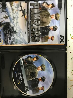 「コードネーム：パンツァーズ」 CD-ROM　Windows用ソフト PANZERS CODENAME PANZERS PHASE ONE PC DVD ROM JUEGO FX UBISOFT