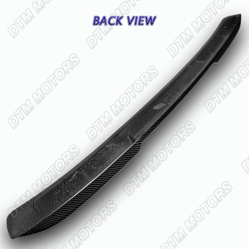 适用于 2017 - 2023 年阿尔法罗密欧 Giulia 真碳纤维后屋顶窗锅炉翼 — 第 3/4 张图片