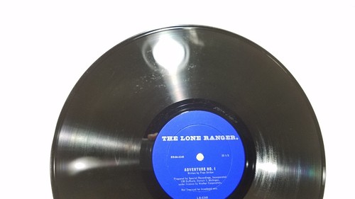 1960er THE LONE RANGER ALBUM VINYL LP RADIO BROADCAST ABENTEUER NUMMER 1 & 2 - Bild 6 von 23
