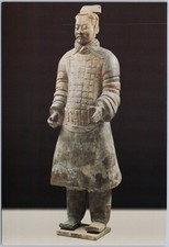 Terracotta Warrior Imperial Tombs of China 1997 Orlando Museum Postcard