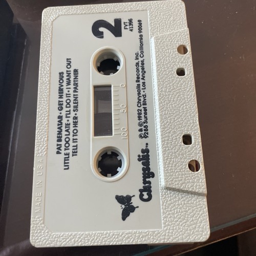 Pat Benatar Get Nervous Cassette Tape Vintage 80’s Sealed (3G) - Picture 8 of 11