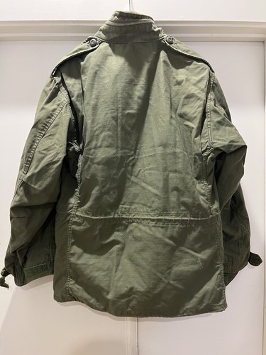 Vintage 60s Vietnam M65 Field Jacket OG-107 Military Sateen Gr. Medium - Bild 7 von 10