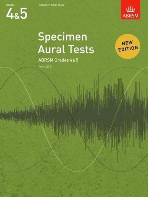 Thumbnail - Abrsm | Specimen Aural Tests, Grades 4 & 5 | Taschenbuch | Englisch