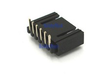 6-Pin 2543 Molex 2.54mm Right Angle PCB Socket with LOCK Connector x 50 pcs