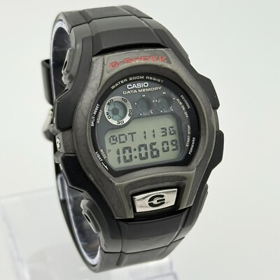 #ad #ad Men#x27;s CASIO G Shock Black Gray Digital Data Memory Watch Alarm Chrono G 2600 $56.99