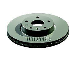 2x Brake Discs Pair Vented fits LAND ROVER FREELANDER L359 2.2D Front 06 to 14 - Picture 2 of 2