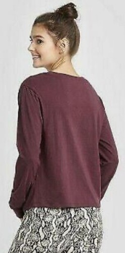 Zoe + Liv MAY CONTAIN WINE TEE manica lunga extra large XL NUOVO CON ETICHETTE - Foto 2 di 11
