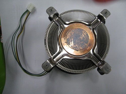 Intel TS15A 130W Foxconn DC12V 0.55A circular Heatsink Cooling Fan H50095-001 - Afbeelding 5 van 5