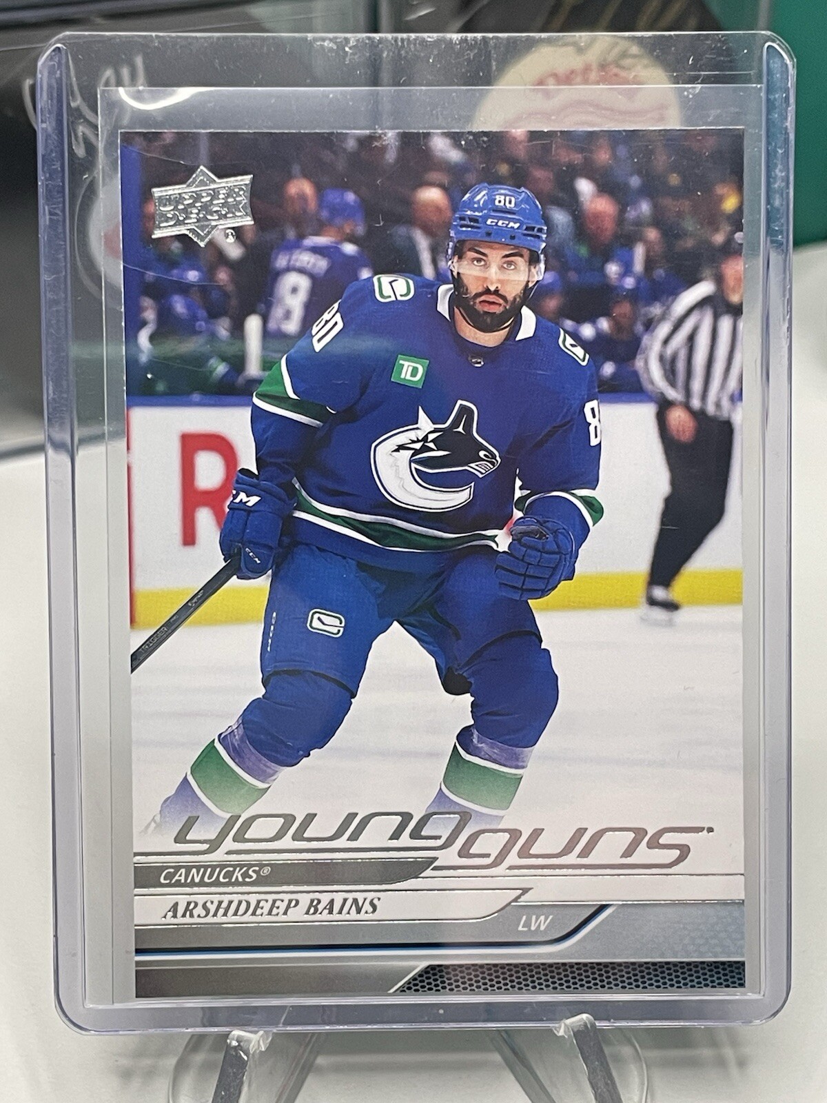 2024-25 Upper Deck Series 1 - Young Guns #231 Arshdeep Bains (RC) NHL Canucks
