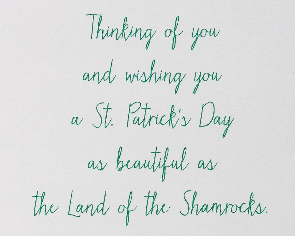 American Greetings St. Patrick’S Day Cards Pack, Map of Ireland (6-Count) - Image 4 of 4
