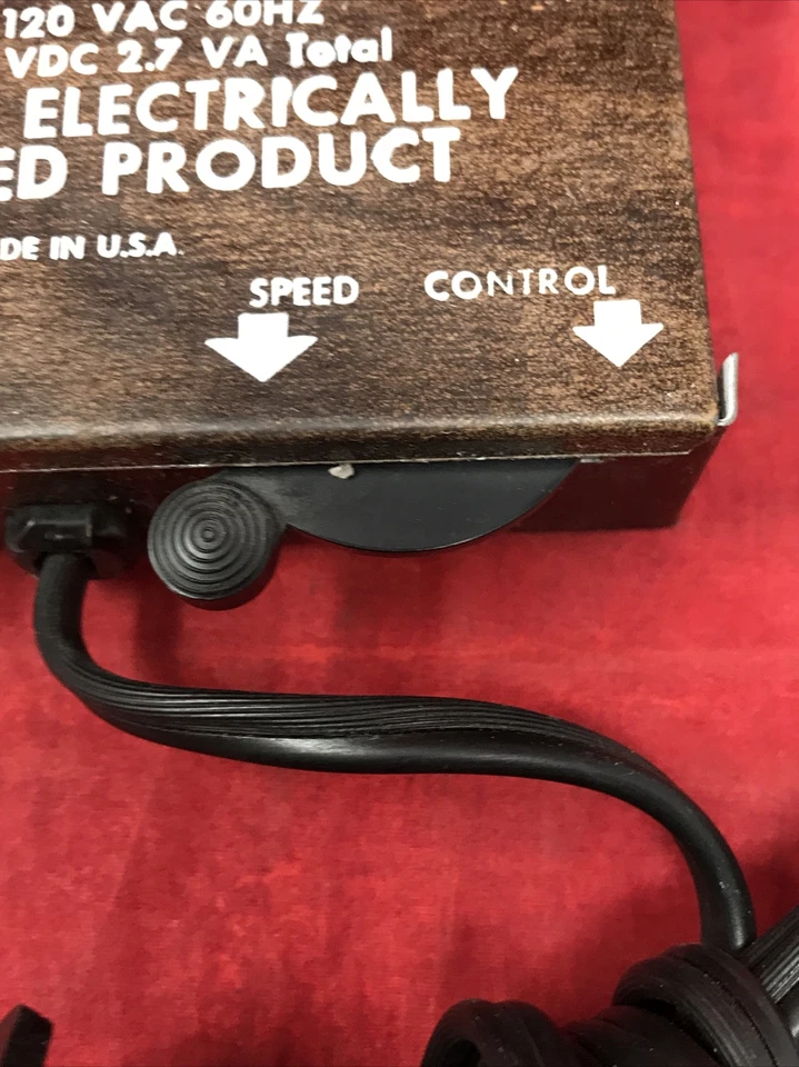 Vintage Model Train Power Transformer HO N Scale EERN Controller 120 Vac 15 VDC - Image 4 of 4