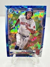 Nick Yorke 2021 Bowman Chrome Sapphire Prospect BCP-114 Boston Red Sox 2B