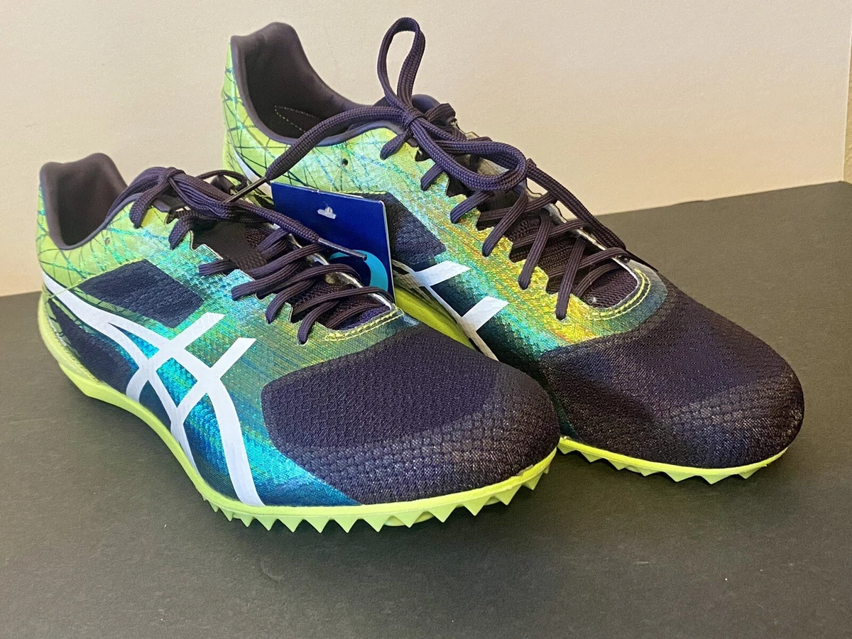 ASICS Cosmoracer MD Unisex W 9 M 10.5 Competitive Track Shoes Full Plate Spikes