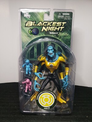 DC ブラックスト・ナイト　イエロー・ランタン　アーキロ　バスト　美品 D1 DC Direct Action Figure Blackest Night Series 2 SINESTRO MEMBER