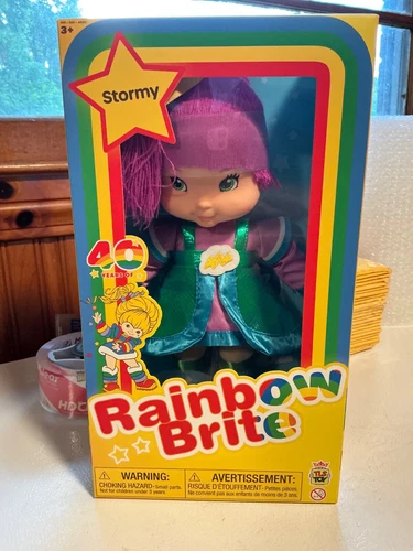 Rainbow Brite STORMY 12" Plush Doll 40th Anniversary TLS Toys Loyal Subjects New
