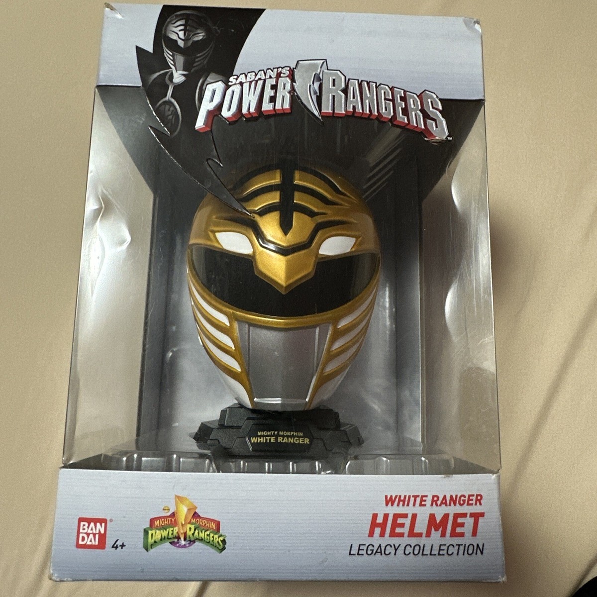 Power Rangers Legacy Collection Mighty Morphin White Ranger Helmet