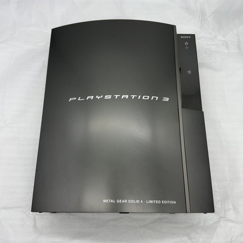 Sony PlayStation 3 PS3 Metal Gear Solid 4 HAGANE Limited Console w/Box Tested JP - Picture 3 of 10