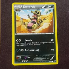 Krokorok 70/146💎NEAR MINT💎XY Pokemon Card TCG