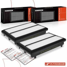 2Pcs Engine Air Filter for Acura MDX ZDX 2010 2011 2012-2013 V6 3.7L 17220RYEA10