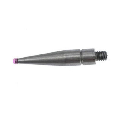 1mm Ruby Ball M1.6 Thread 14.7mm Length Contact Points for Dial Test Indicator