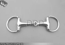 Full size Mouth Snaffle Bit Stainless Steel ,BT-0046