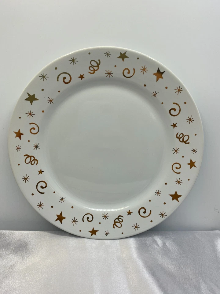 Pampered Chef Lot of 4 NIB Celebration Party Salad Plates Retired Vintage 1996 - Image 2 of 4