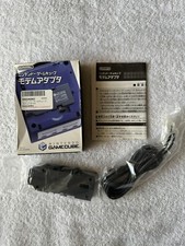 Nintendo GameCube Modem Adapter DOL-012 Japan Box CIB Authentic Tested nice