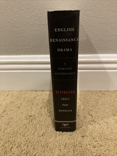 English Renaissance Drama: A Norton Anthology by Rasmussen, Eric Hardback Book - Picture 7 of 12