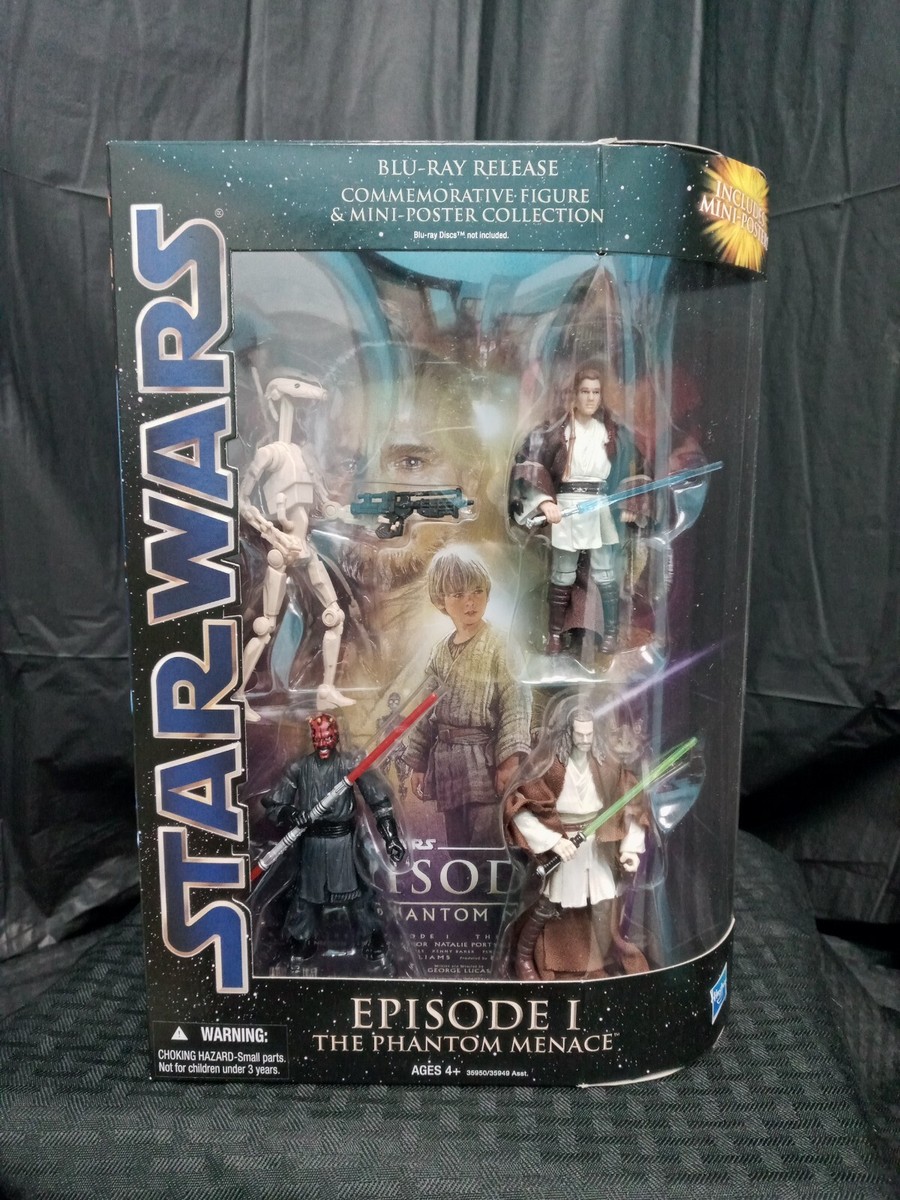 Star Wars Blu-Ray Commemorative Figure Collection Episode I | eBay