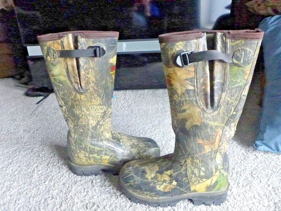 Field & Stream 1000g Scent Free Thinsulate Ultra Camo Hunting Boots Mens 10 - Image 4 of 4