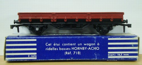 Hornby Acho Lot 2 Wagons à ridelles basses Attelages au choix ( Cf
