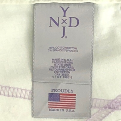 その他 Y NYDJ Womens Cropped Jeans Multicolor Leopard Print Stretch Mid