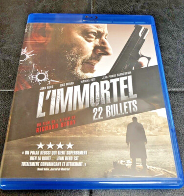 L'Immortel 22 Twenty Two Bullets Blu ray Disc Free Shipping In Canada 