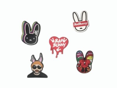 BAD BUNNY charms for croc shoes