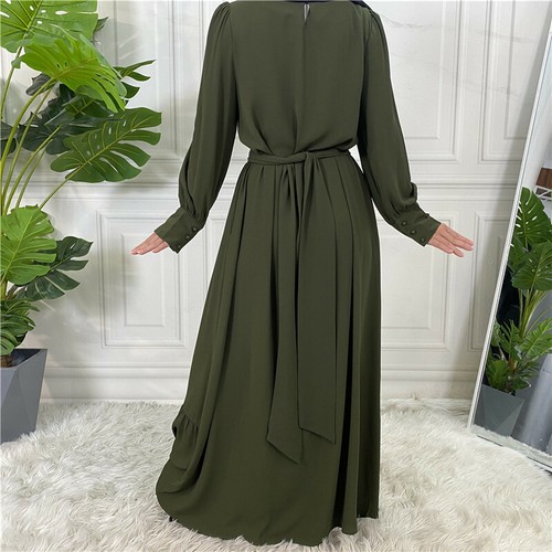 Ramadan Women Muslim Abaya Kaftan Long Maxi Dress Party Abaya Islamic Arab Gown - Picture 178 of 376