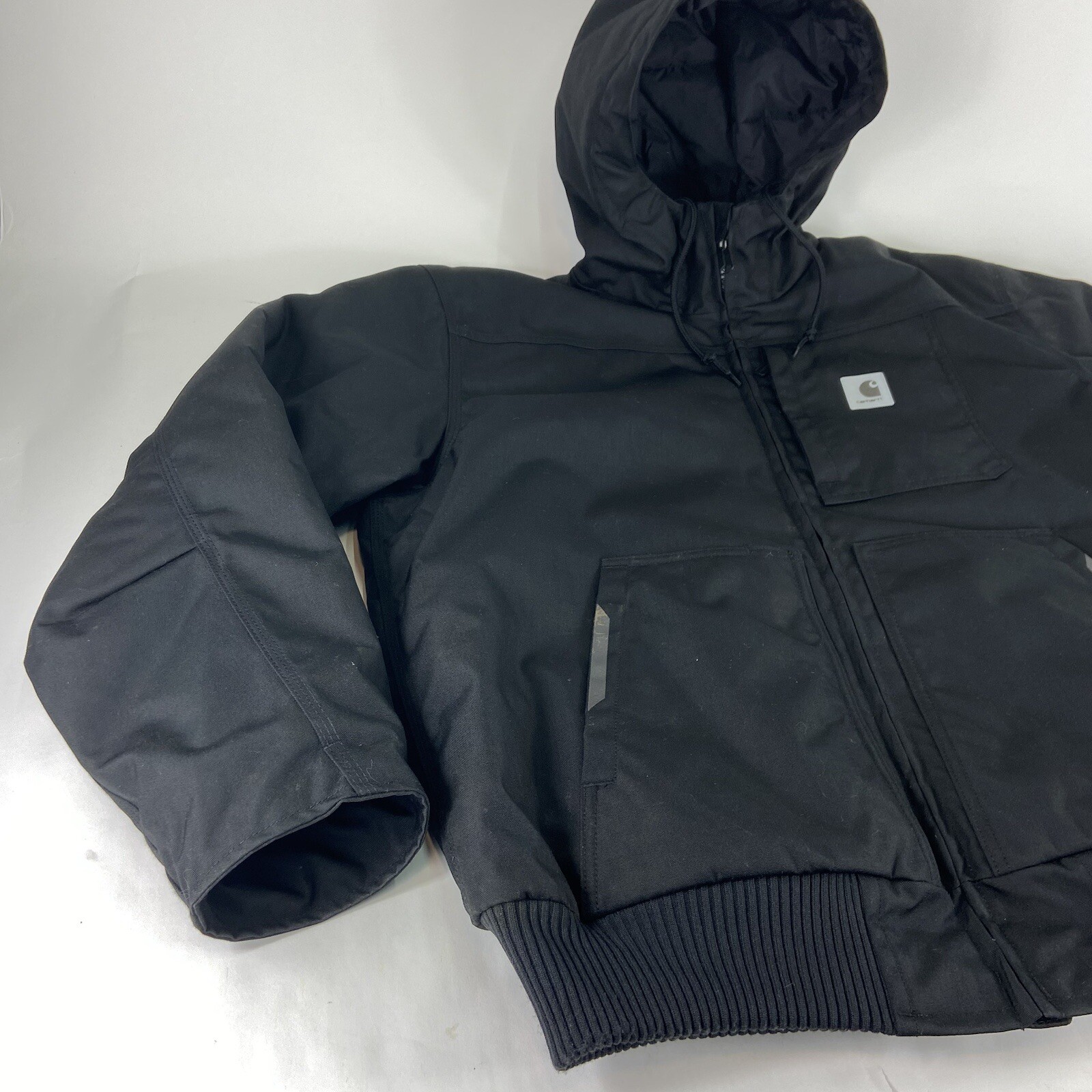 Carhartt Men's Yukon Extremes Insulated Active Hooded Jacket Black Sz Large eBay