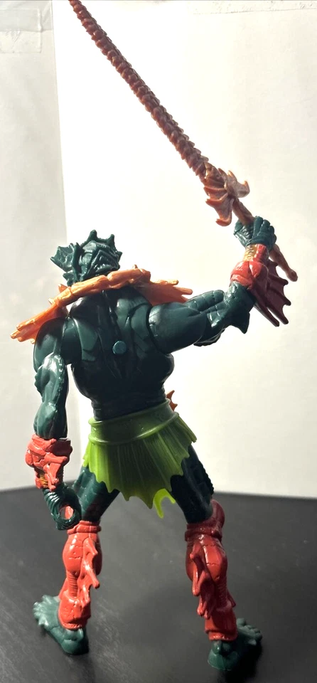 HE-MAN MOTU Merman I Masters of the Universe 2001 variante verde persecución raro Foto 2 de 4