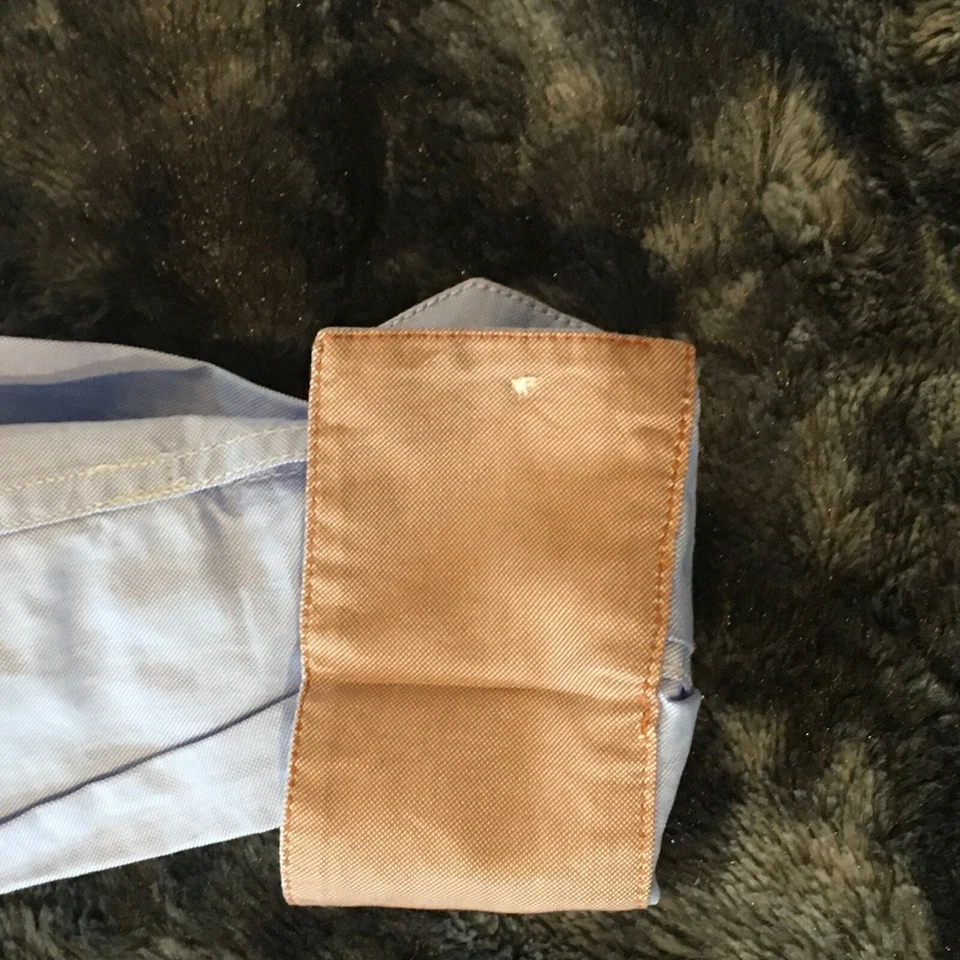 PORSCHE DESIGN MEN'S NEW CLASSIC DRESS SHIRT IN BLUE EURO=M USA=S NIBWT - Image 4 of 4