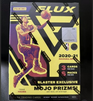 2020-21 Panini FLUX NBA Basketball Inaugural Edition Blaster Box Factory Sealed!
