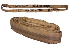 6t 6000kg Rundschlinge Schlupf Hebegurt Hebeschlinge Gurt 6 Tonnen Länge wählbar