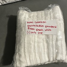 Hotel Collection Mattelasse Quilted Pillow Sham STANDARD White