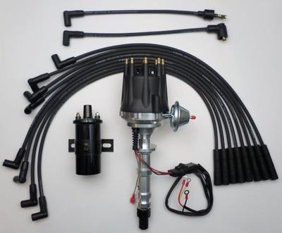 Olla Express Distribuidor HEI Cables De Bujía Rojos 8.5 Mm Para Oldsmobile 350 400 403 425 455 - USA Kit Distribuidor Cables Rendimiento