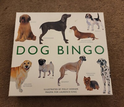 DOG BINGO Game NEW