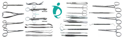 25 Pcs Dental Extraction Examination Surgical Premium Instruments 