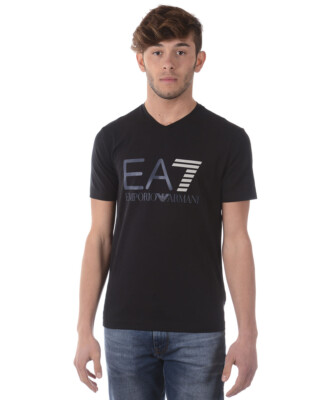 Emporio Armani EA7 T-Shirt Man Black 3ZPT34PJ20Z 1200 Sz XXL MAKE OFFER