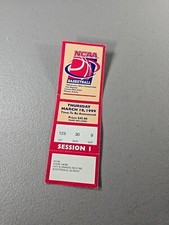 1999 NCAA Tournament Basketball Ticket West Finals UConn v Iowa BENT