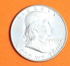 Estate Find 1950 D FBL - Franklin Half Dollar!!   #K23503