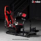 Dardoo G920 Racing Simulator Cockpit with Seat Steering Wheel Stand Fit Logitech